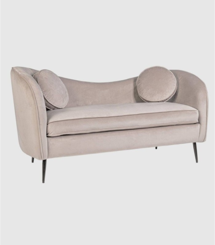 Candis Gray 2 Seater Sofa