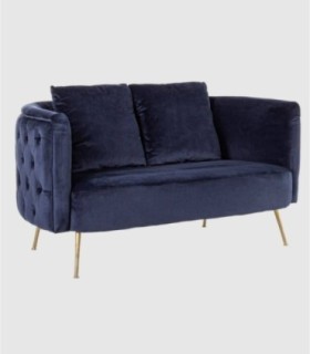 Tenbury blue 2 seater sofa