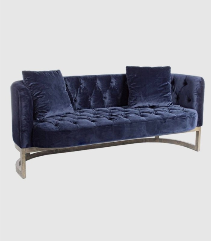 Midway blue 3 seater sofa