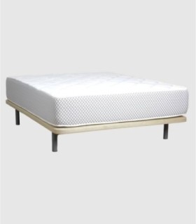 Viscoelastic mattress with cold graphene thread