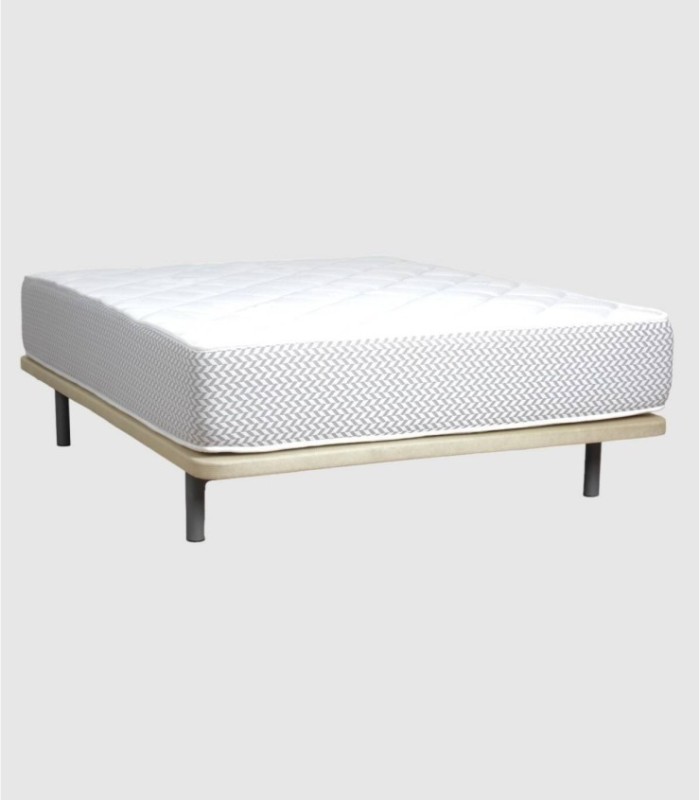 Viscoelastic mattress with cold graphene thread