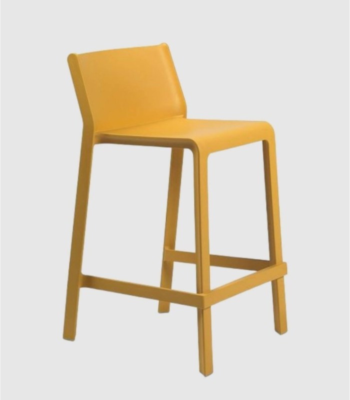 Set of 4 Trill mini senape stools
