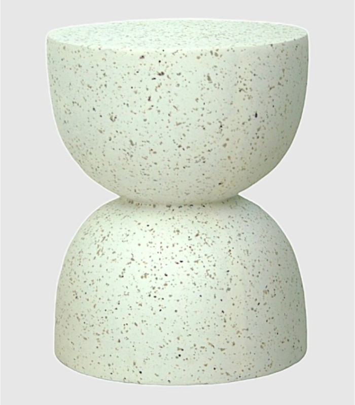 Taburete cerámica efecto granito