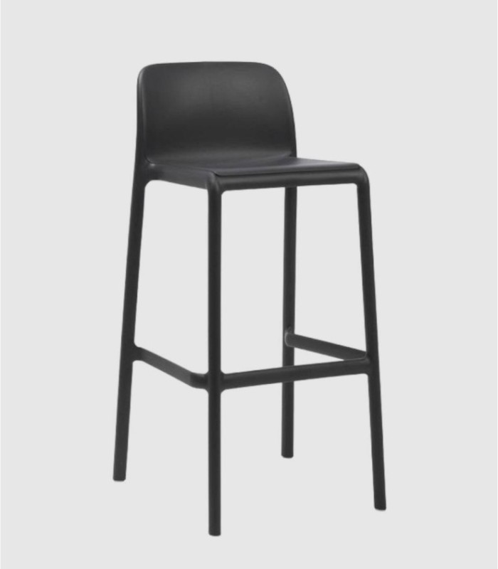 Set 4 taburetes con respaldo Faro