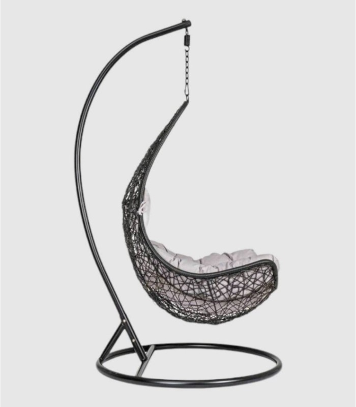 Zwarte Amirantes hangstoel