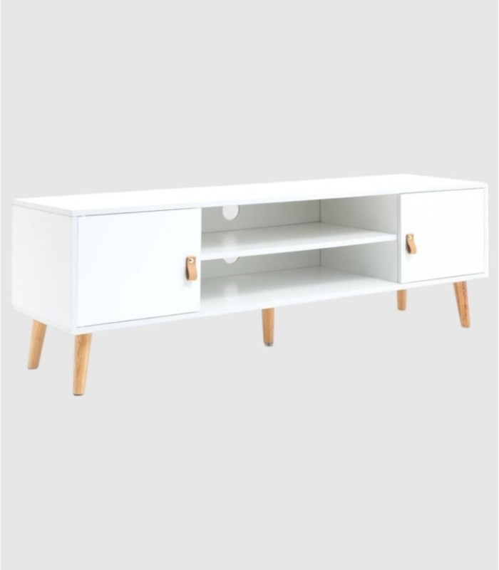 Mueble TV Anzio blanco 2 puertas
