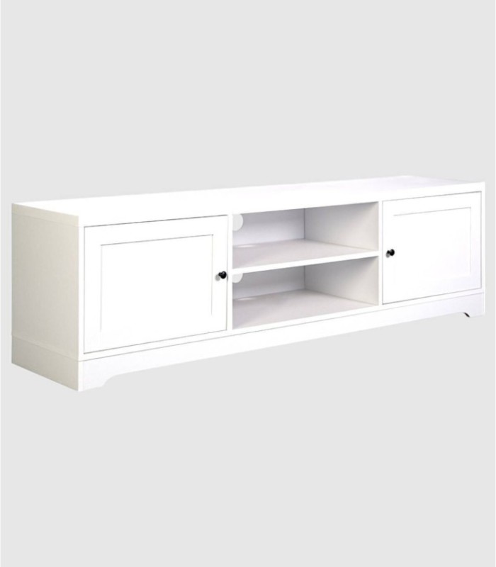 Ottavia TV stand, white, 2 doors