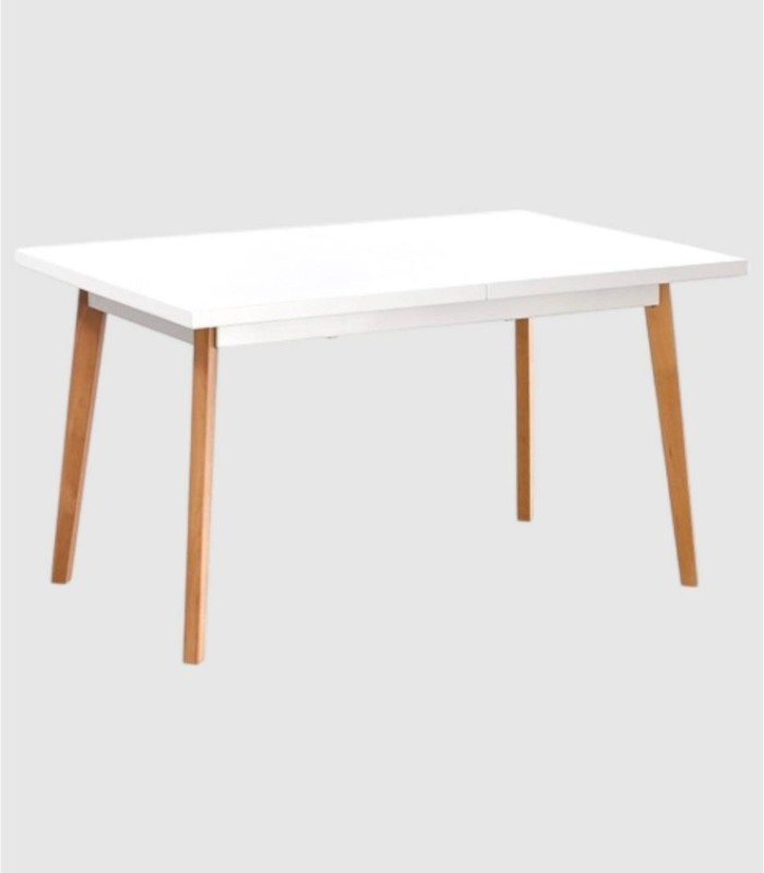 Witte Nordic uitschuifbare tafel