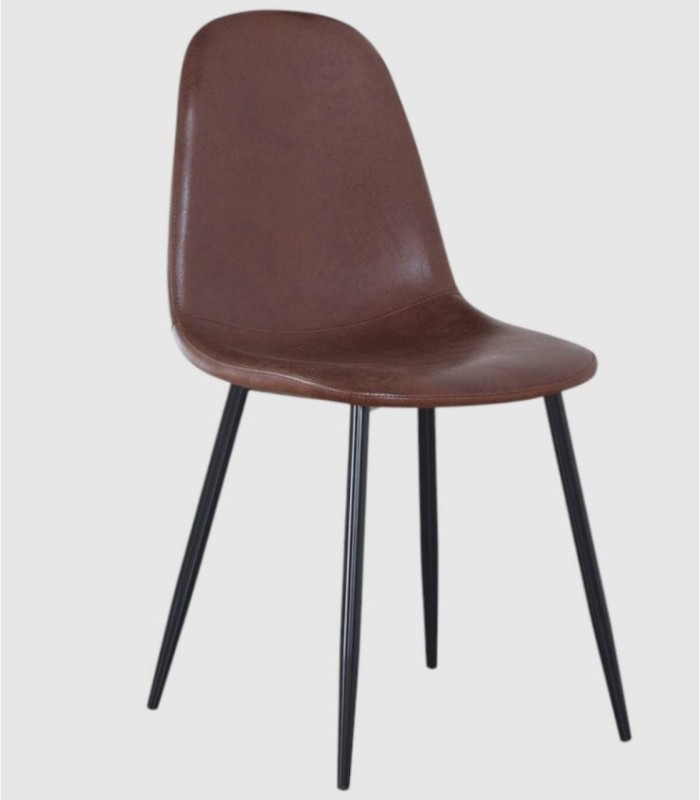 Pack of 4 James brown chairs