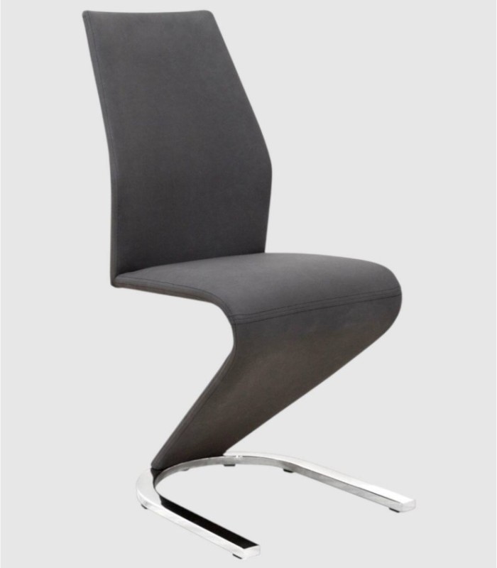 Set van 2 unieke zwarte stoelen