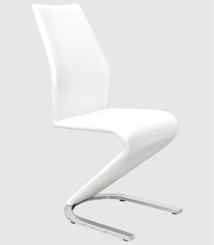 Pack of 2 Unique white chairs