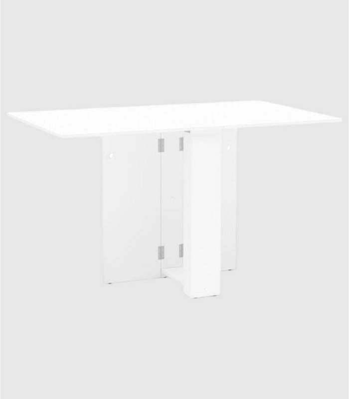White Swing folding table