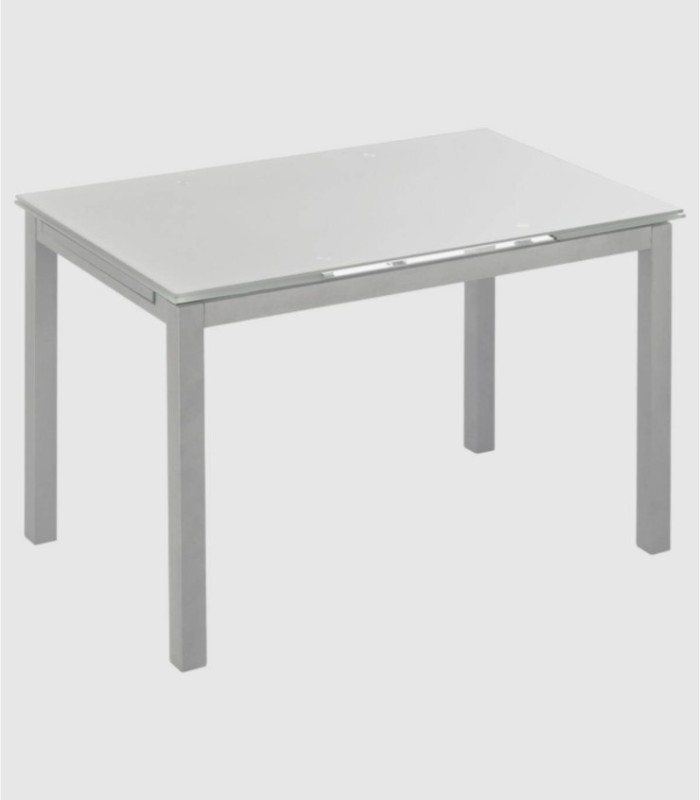 Bisbe uitschuifbare tafel grijs