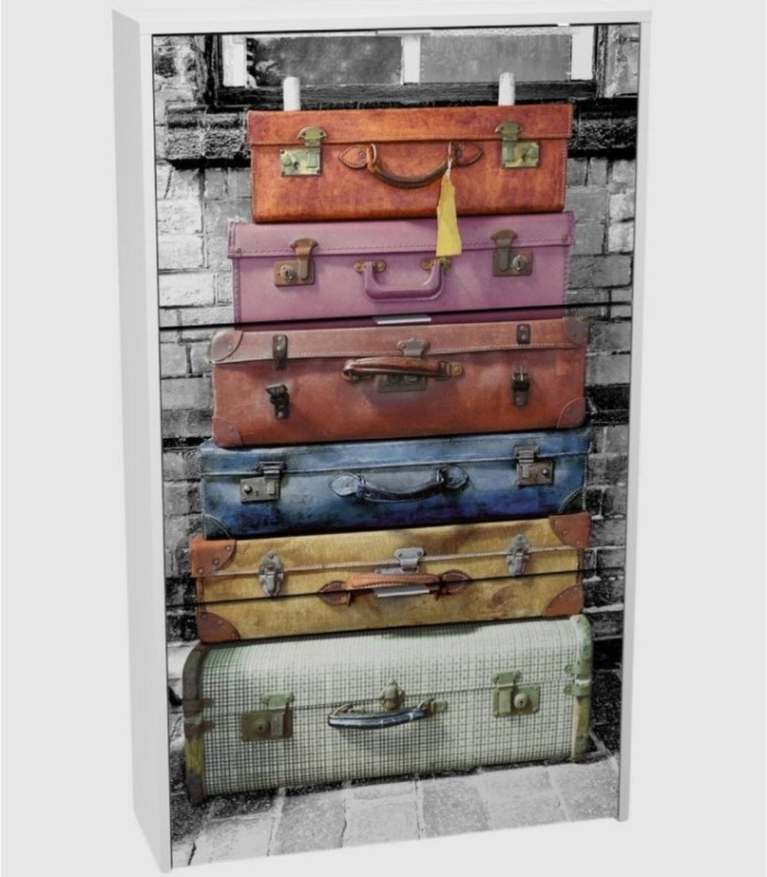 Zapatero Maletas 3 trampones