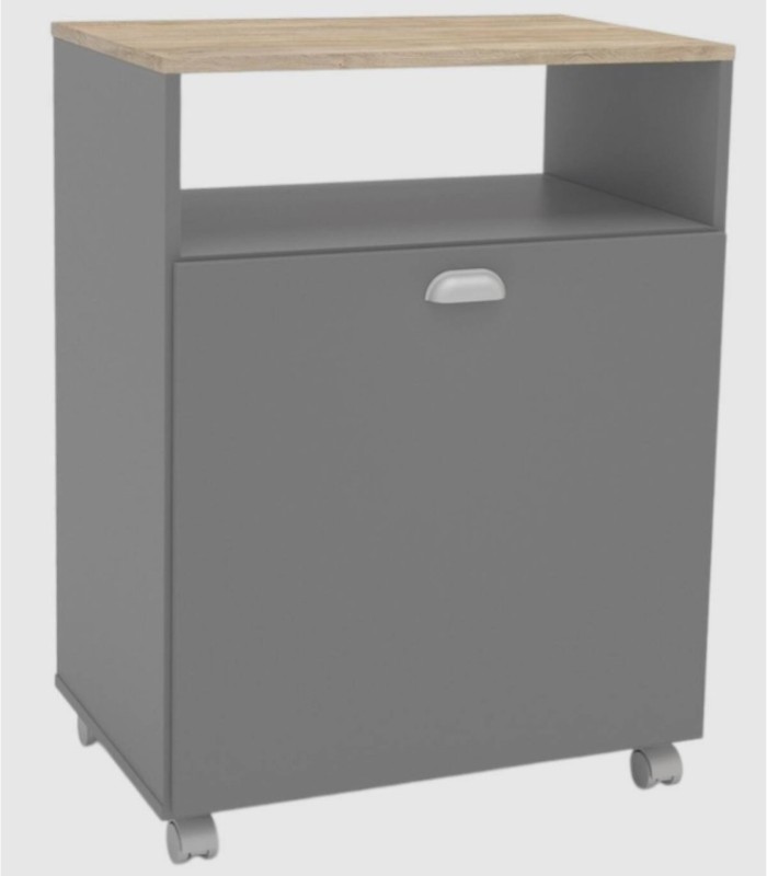 Grey Bakery Clothing Cabinet