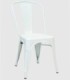 Pack 4 sillas Linx blanco mate