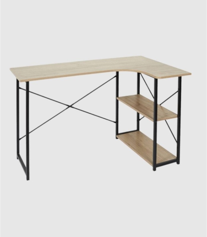 Escritorio esquinero negro Job