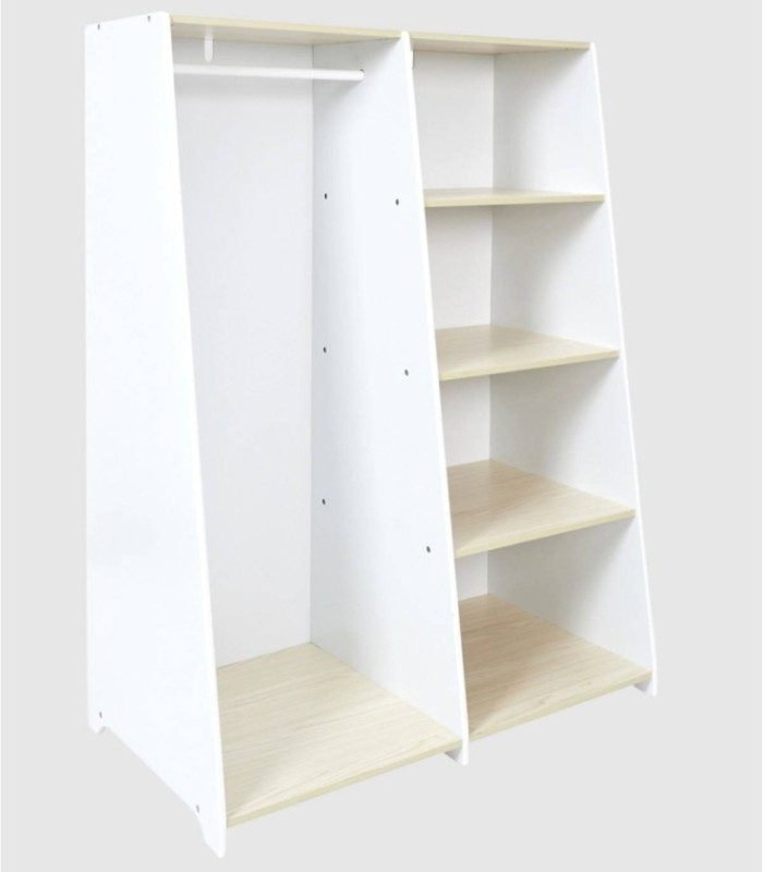Armario vestidor infantil blanco