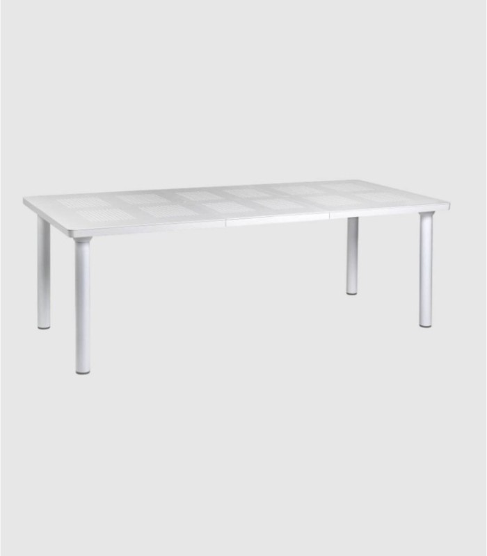 Libeccio extendable table, white