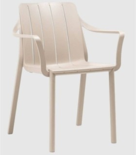 Sillón apilable Tiberina Corda