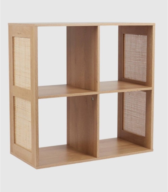 Bali 4-compartment shelving unit