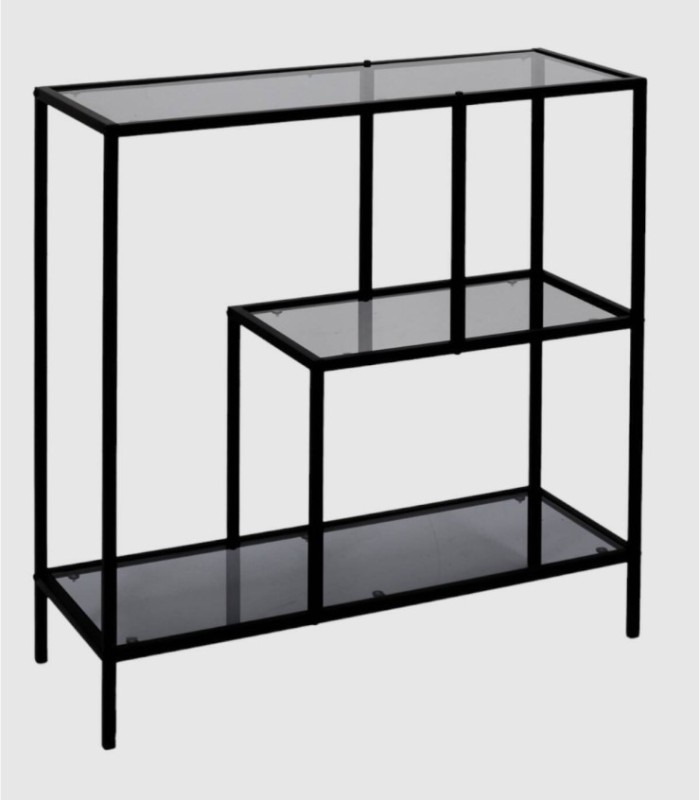 Estantería 3 baldas cristal Edison