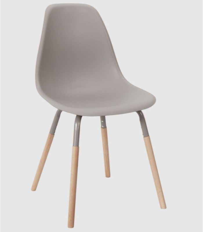 Set van 4 Phenix bruine stoelen