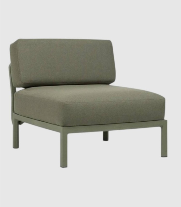 Sofá Maximo modular elemento central cactus