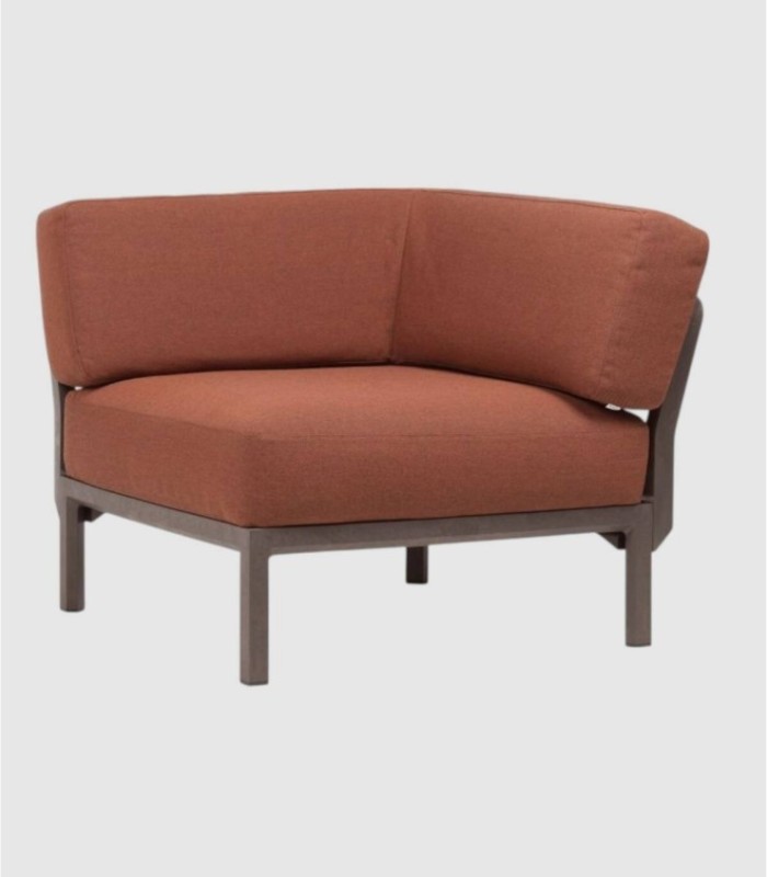 Sofá Maximo modular elemento angulo terra