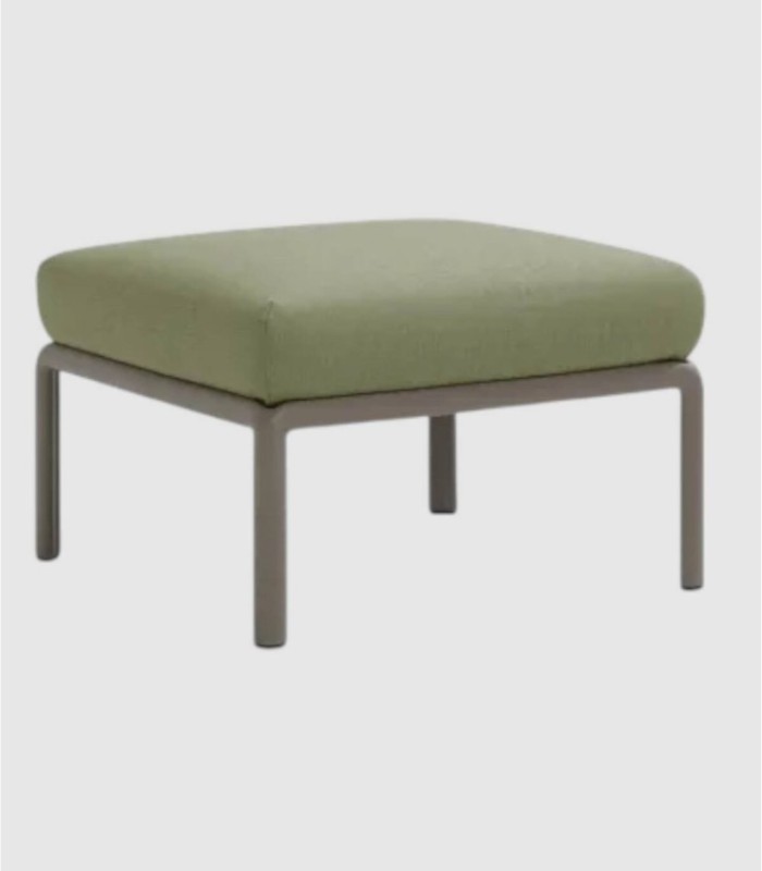 Puff del sofá modular Komodo tortora giungla