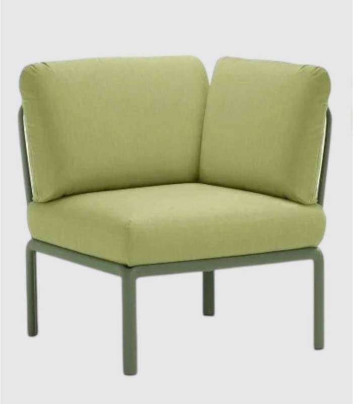 Sofá Komodo elemento angulo agave avocado