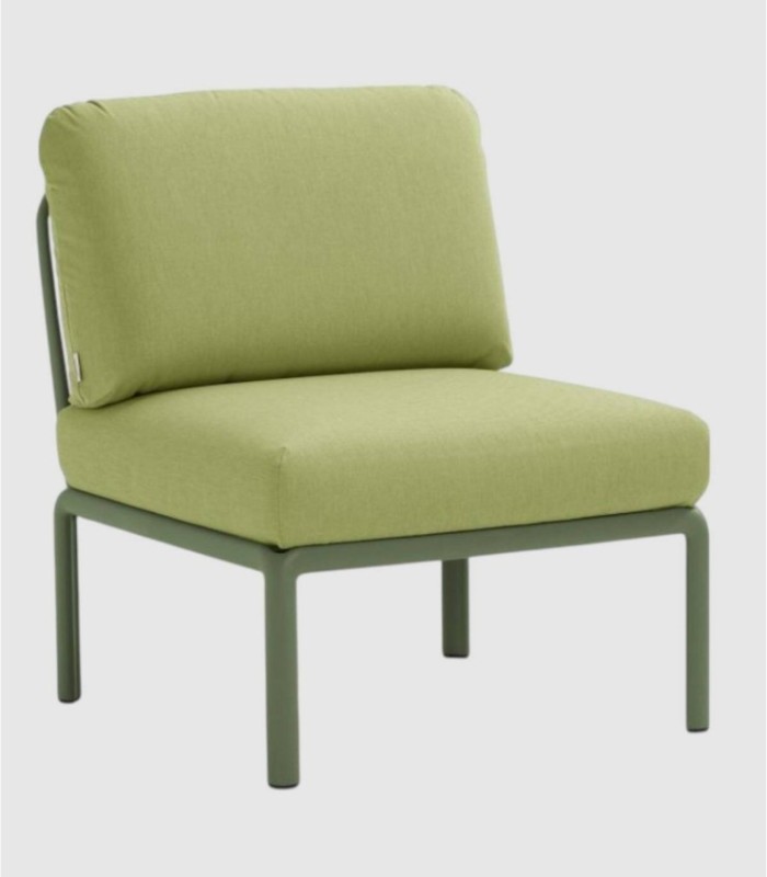 Sofá Komodo elemento central agave avocado