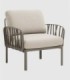Sillón Komodo tortora tech panama