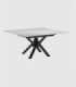 Mesa extensible cuadrada cerámica Senir