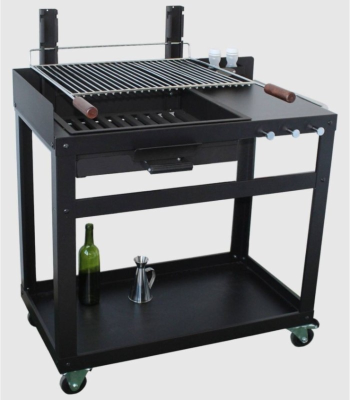 Aviles barbecue op wielen