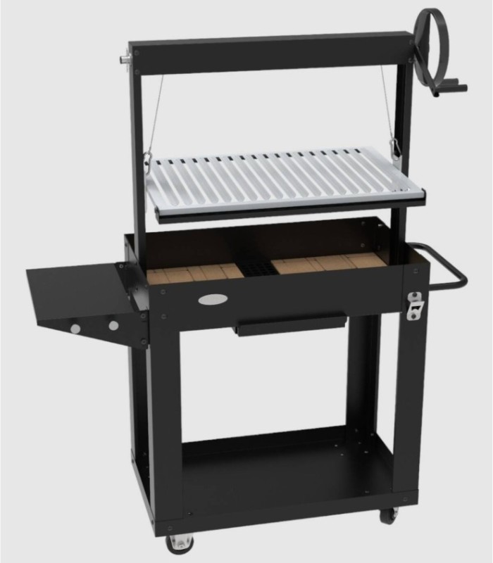 Barbacoa con ruedas Santa Maria