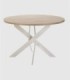 Mesa de comedor redonda Tarply blanco