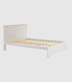 Cama Nefil blanca grande