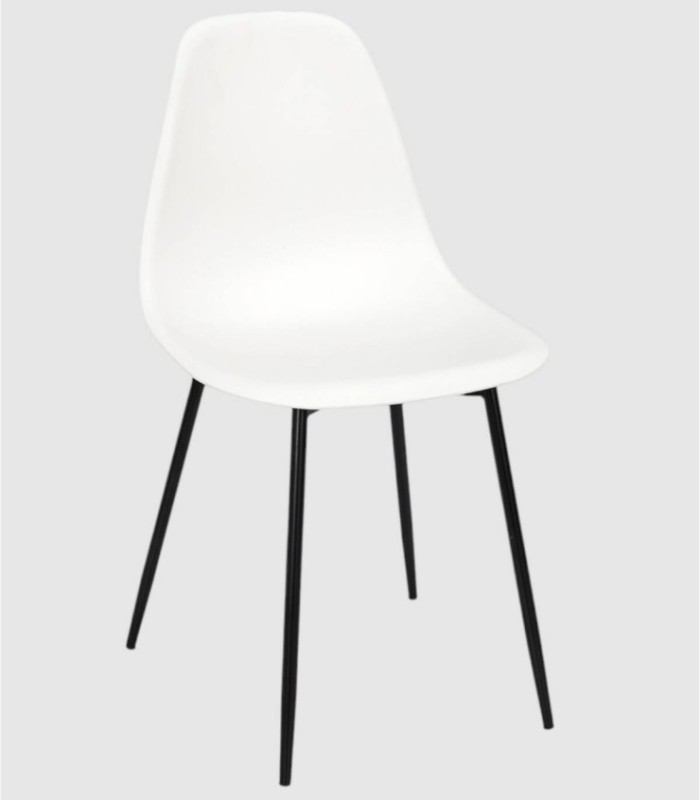 Set of 6 Gustav chairs, white
