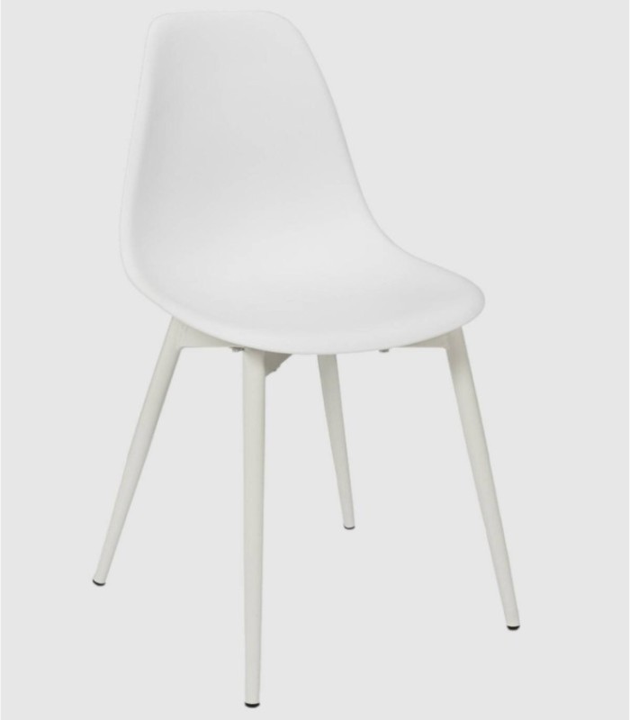 Set 4 sillas infantil Lina blanca