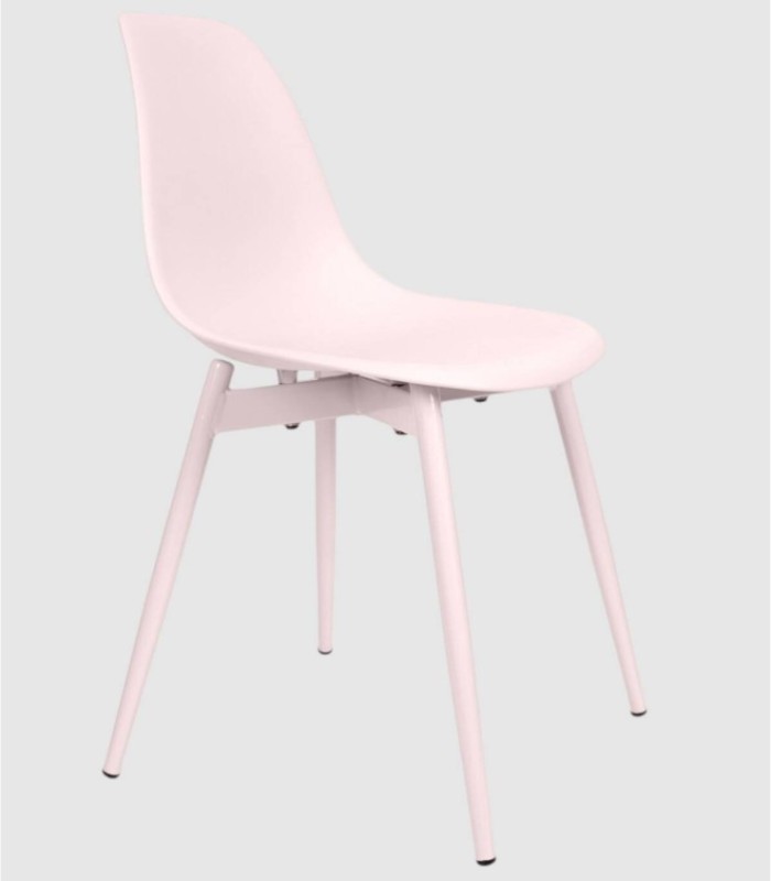 Lina roze set van 4 kinderstoelen
