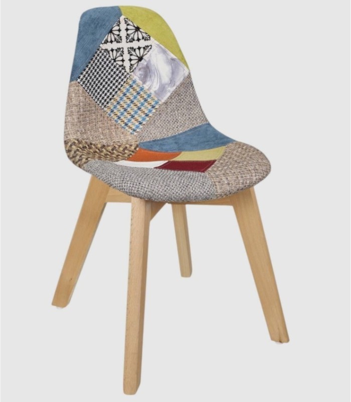 Set van 2 patchwork kinderstoelen