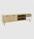 Mueble TV 2 puertas y 2 cajones Lanuke