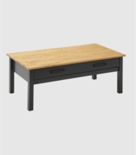 Mesa de centro 1 cajón Dangal azul