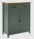 Mueble auxiliar 2 puertas y 1 cajón Dangal verde