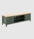 Mueble TV 1 puerta y 2 cajones Dangal verde