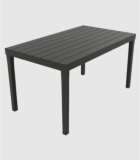 Mesa rectangular de plástico Sumatra