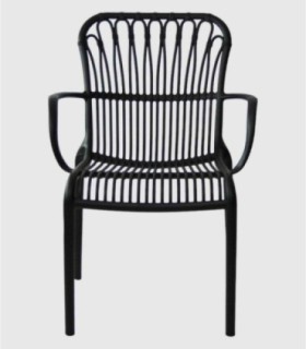 Silla Cebú Negra