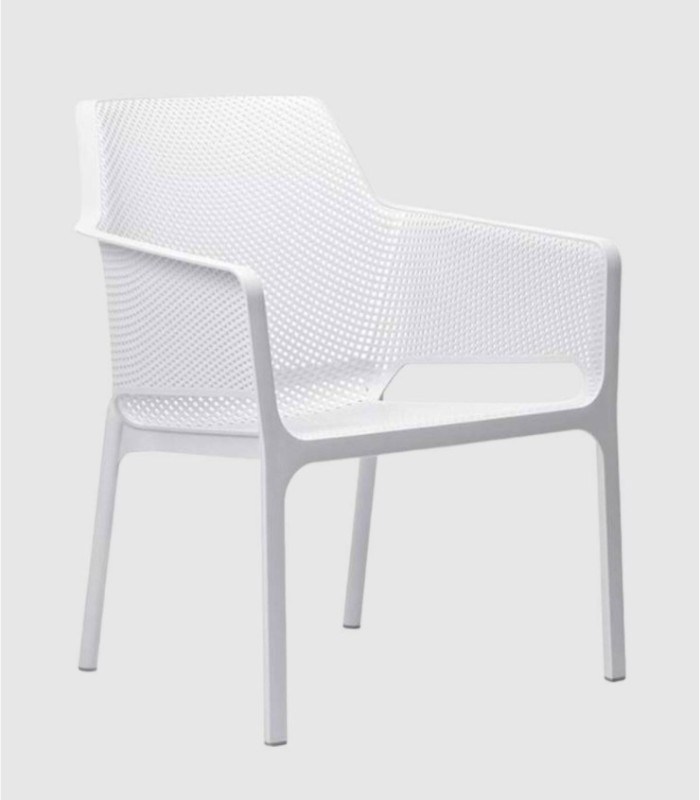Net Relax witte fauteuil