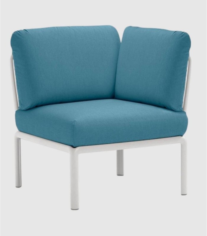 Sofá Komodo elemento angulo bianco adriatic